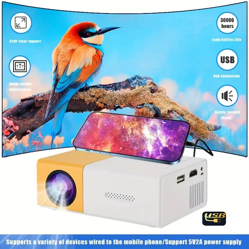 BERTALANFFY - Mini Vidéo Projecteur Portable - MonVideoProjecteur