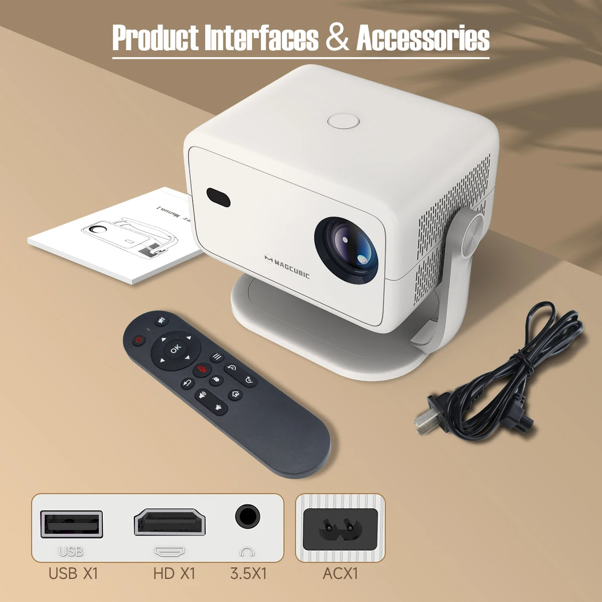 Magcubic L018 - Vidéo Projecteur 4K - MonVideoProjecteur