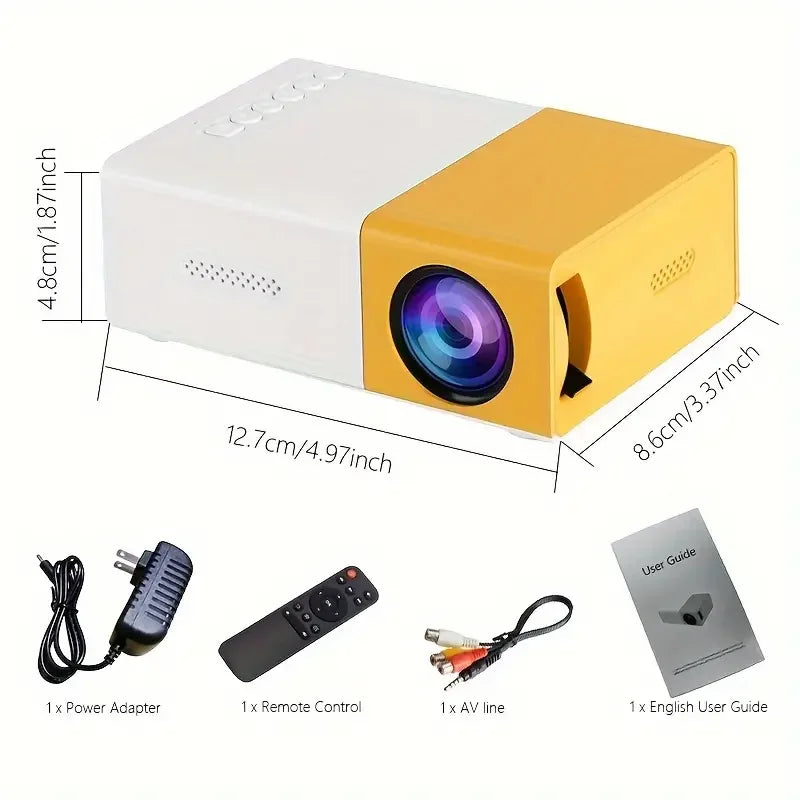 BERTALANFFY - Mini Vidéo Projecteur Portable - MonVideoProjecteur