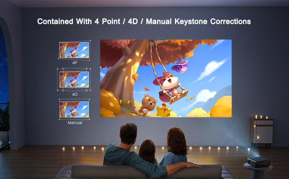 WIMIUS Auto Focus - Vidéo Projecteur 4K - MonVideoProjecteur