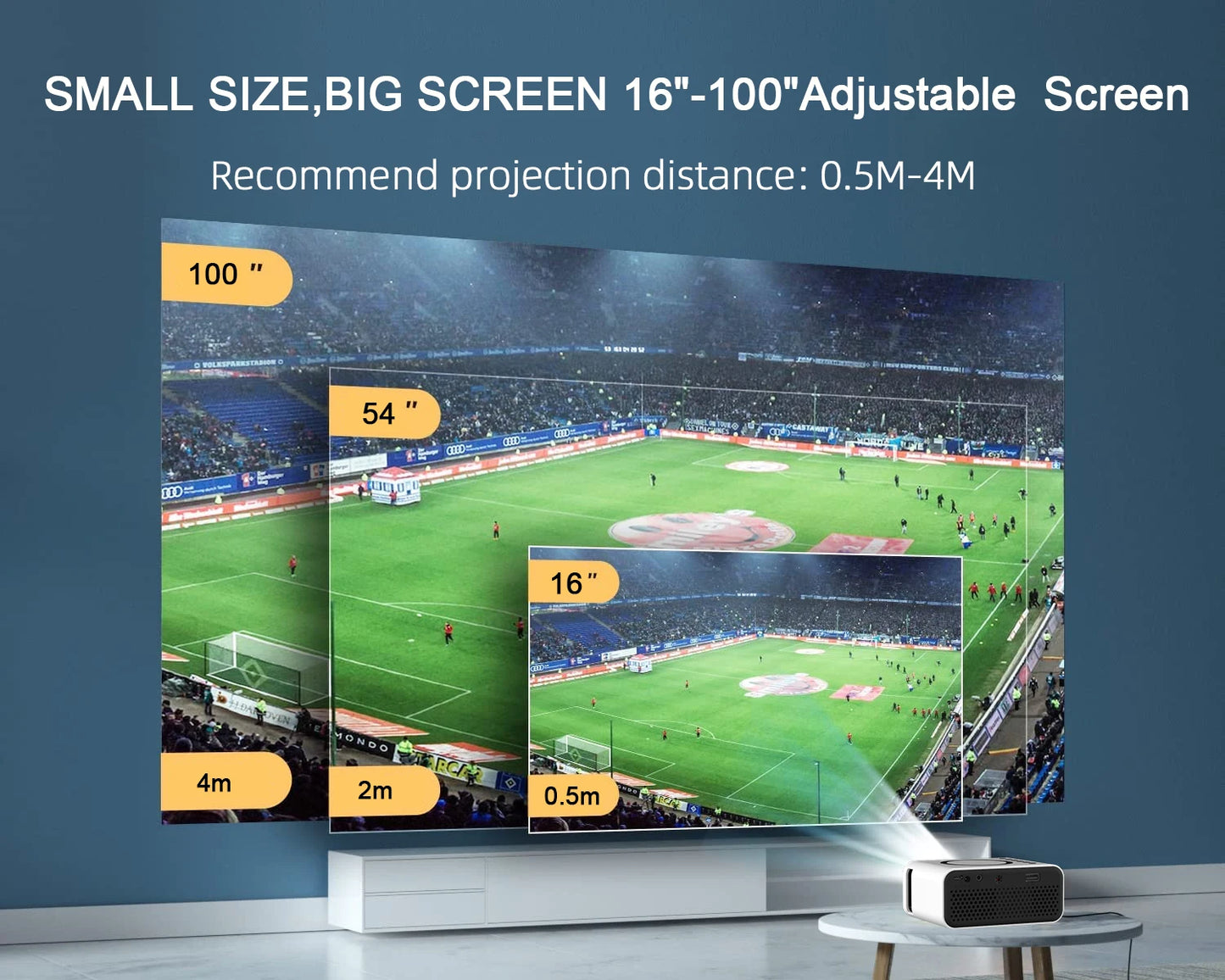YT300 - Mini Vidéo Projecteur Portable - MonVideoProjecteur