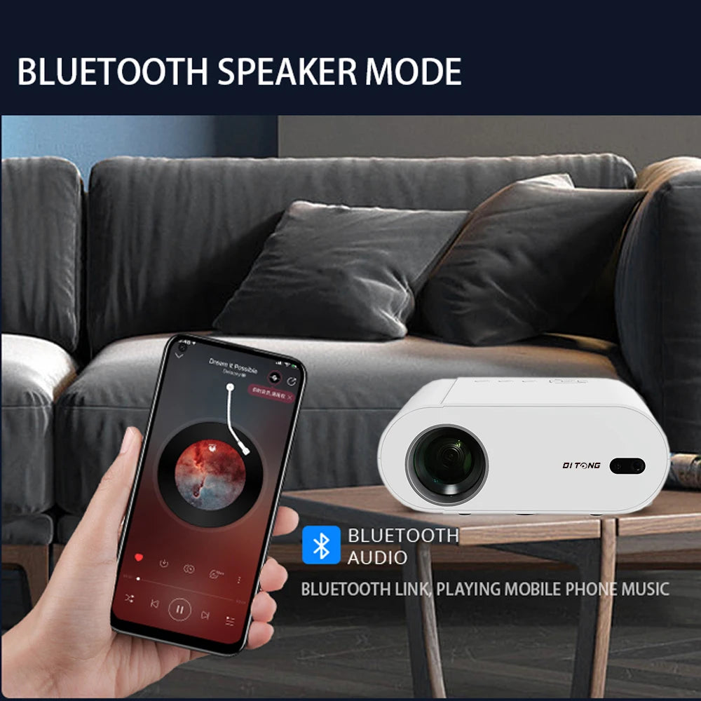 Ditong L007 - Vidéo Projecteur 4K - MonVideoProjecteur
