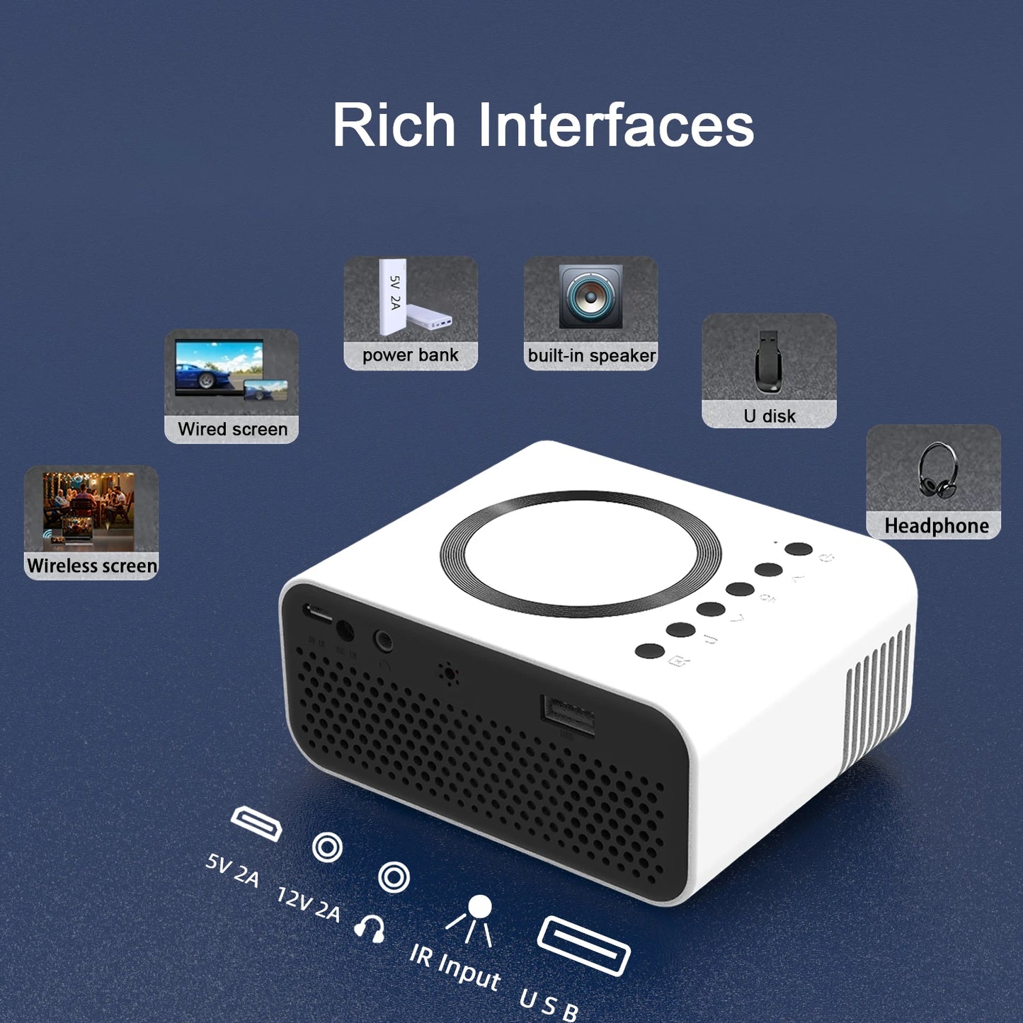 YT300 - Mini Vidéo Projecteur Portable - MonVideoProjecteur