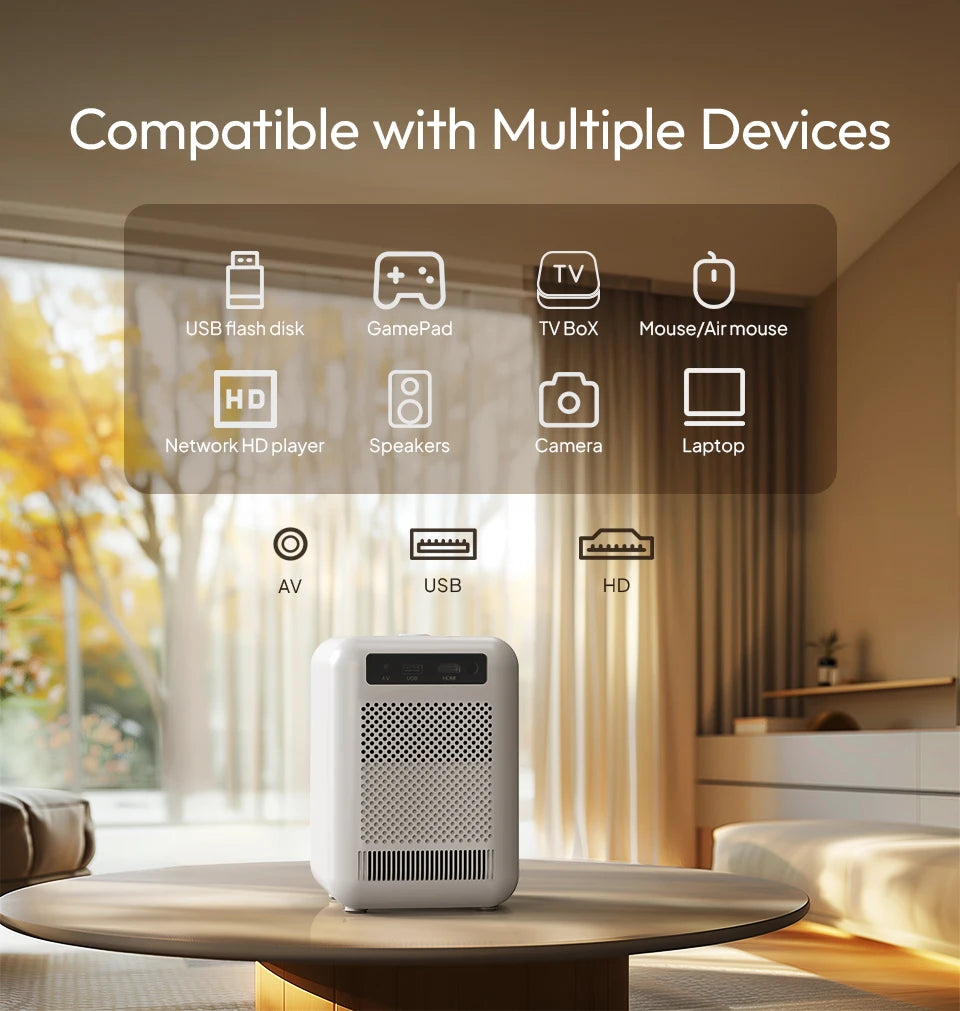 BYINTEK LOVE U4 - Vidéo Projecteur 4K - MonVideoProjecteur