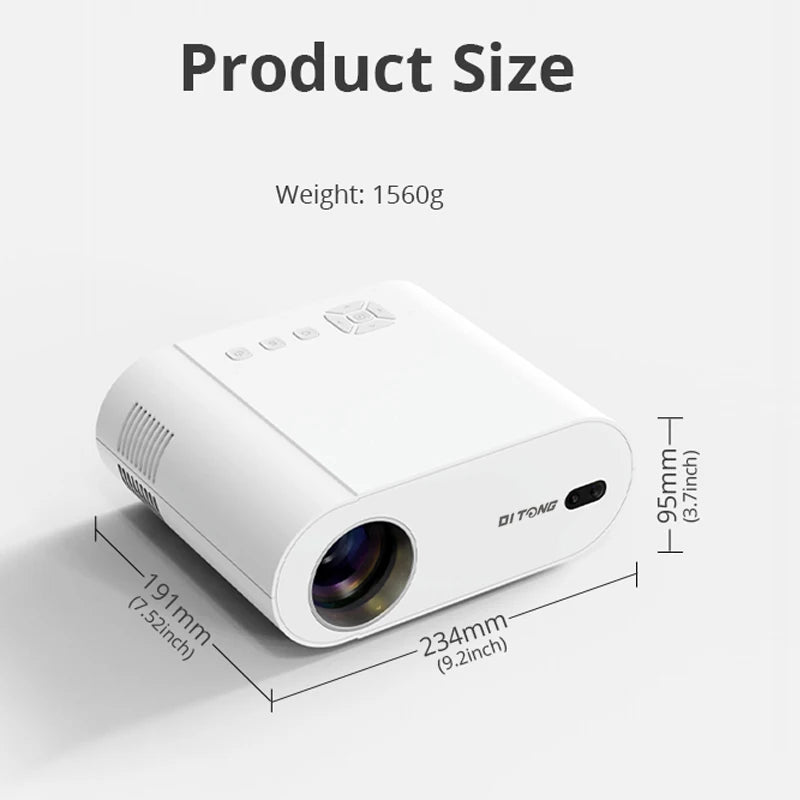 Ditong L007 - Vidéo Projecteur 4K - MonVideoProjecteur