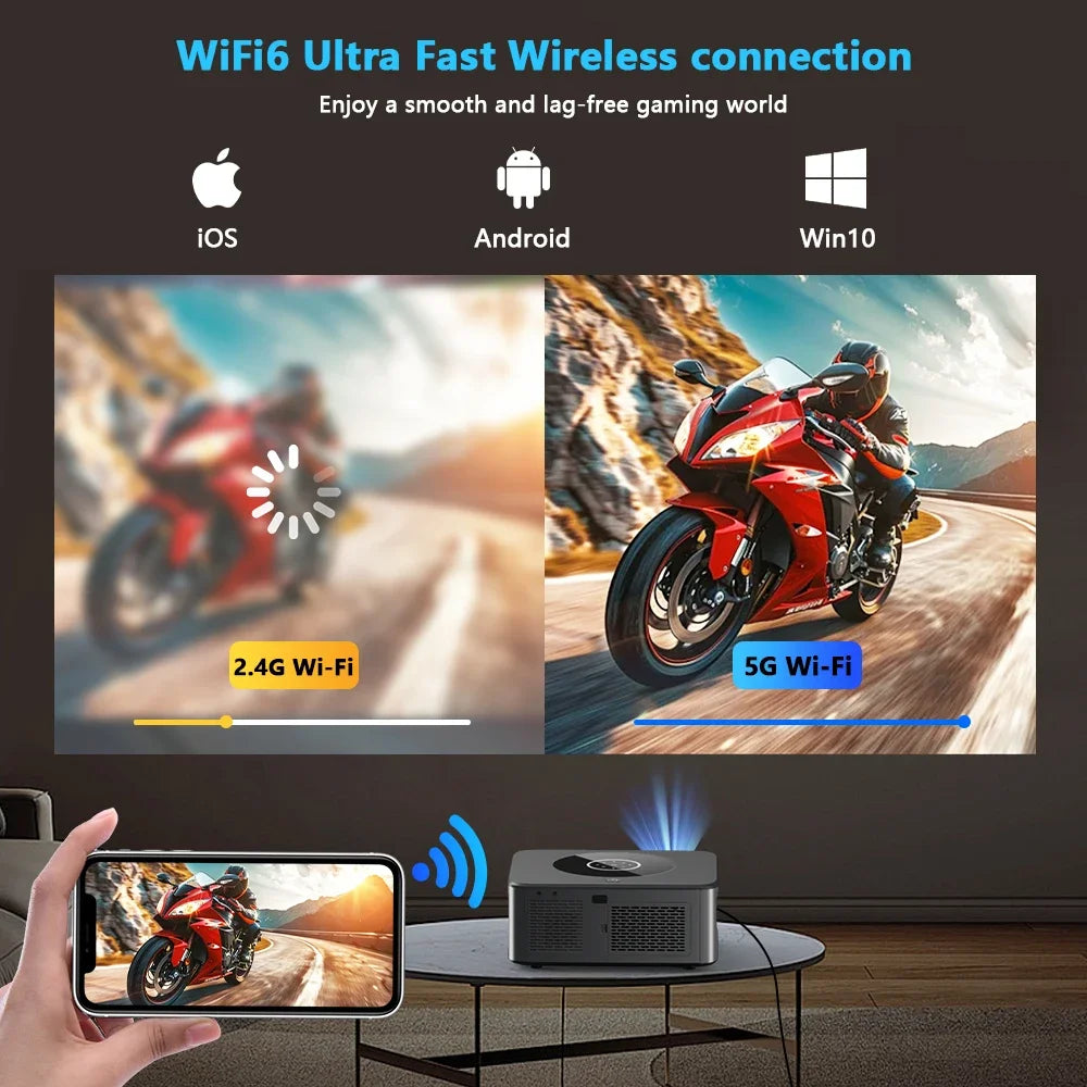 XIWBSY 1000ANSI - Vidéo Projecteur 4K - MonVideoProjecteur