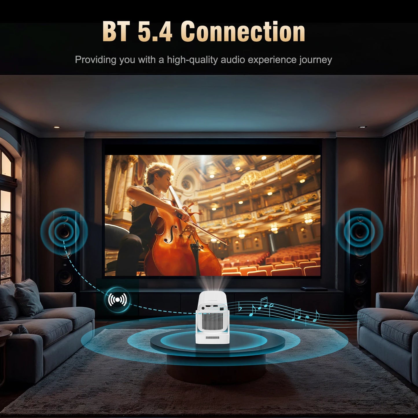 Magcubic HY310 - Vidéo Projecteur 4K - MonVideoProjecteur
