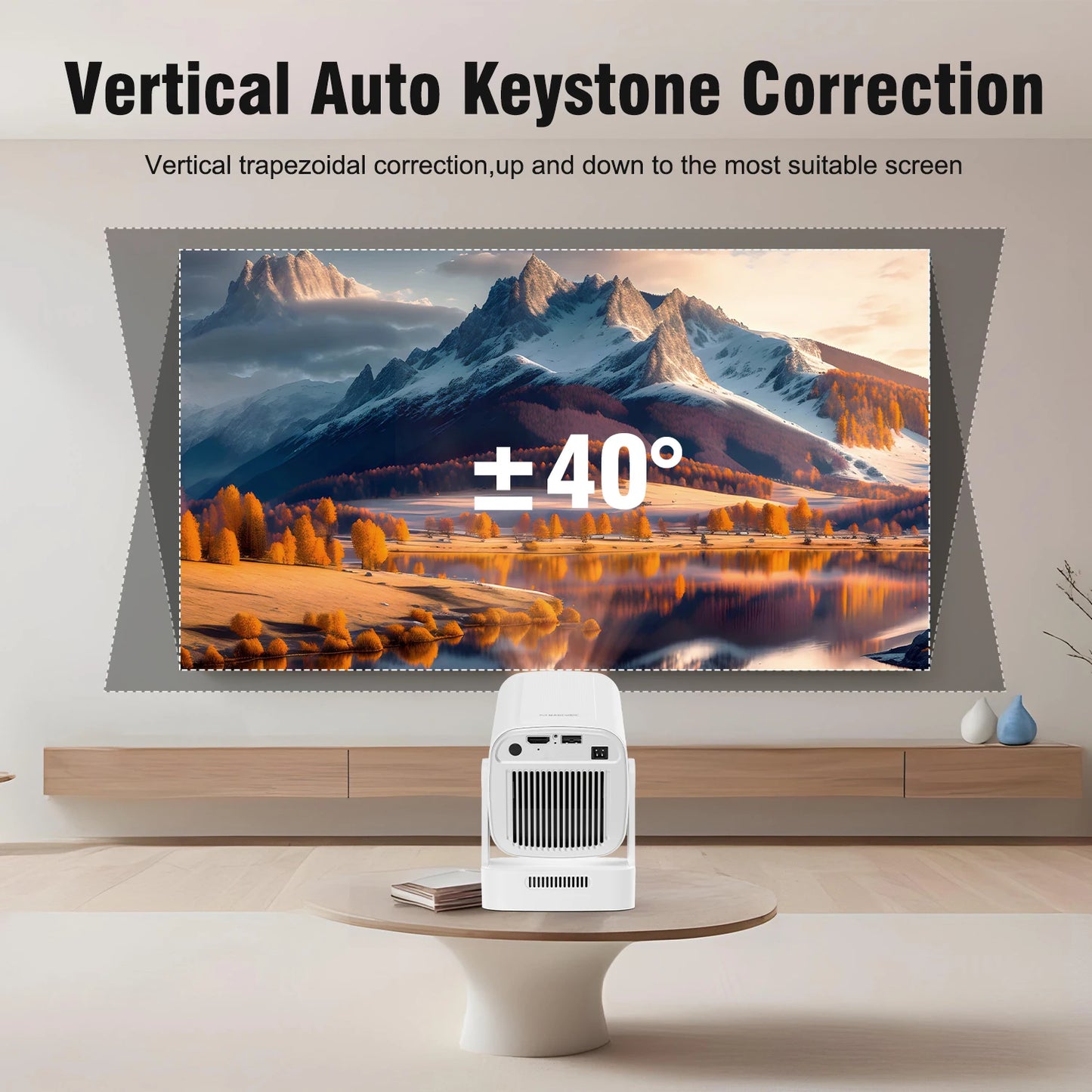 Magcubic HY310 - Vidéo Projecteur 4K - MonVideoProjecteur