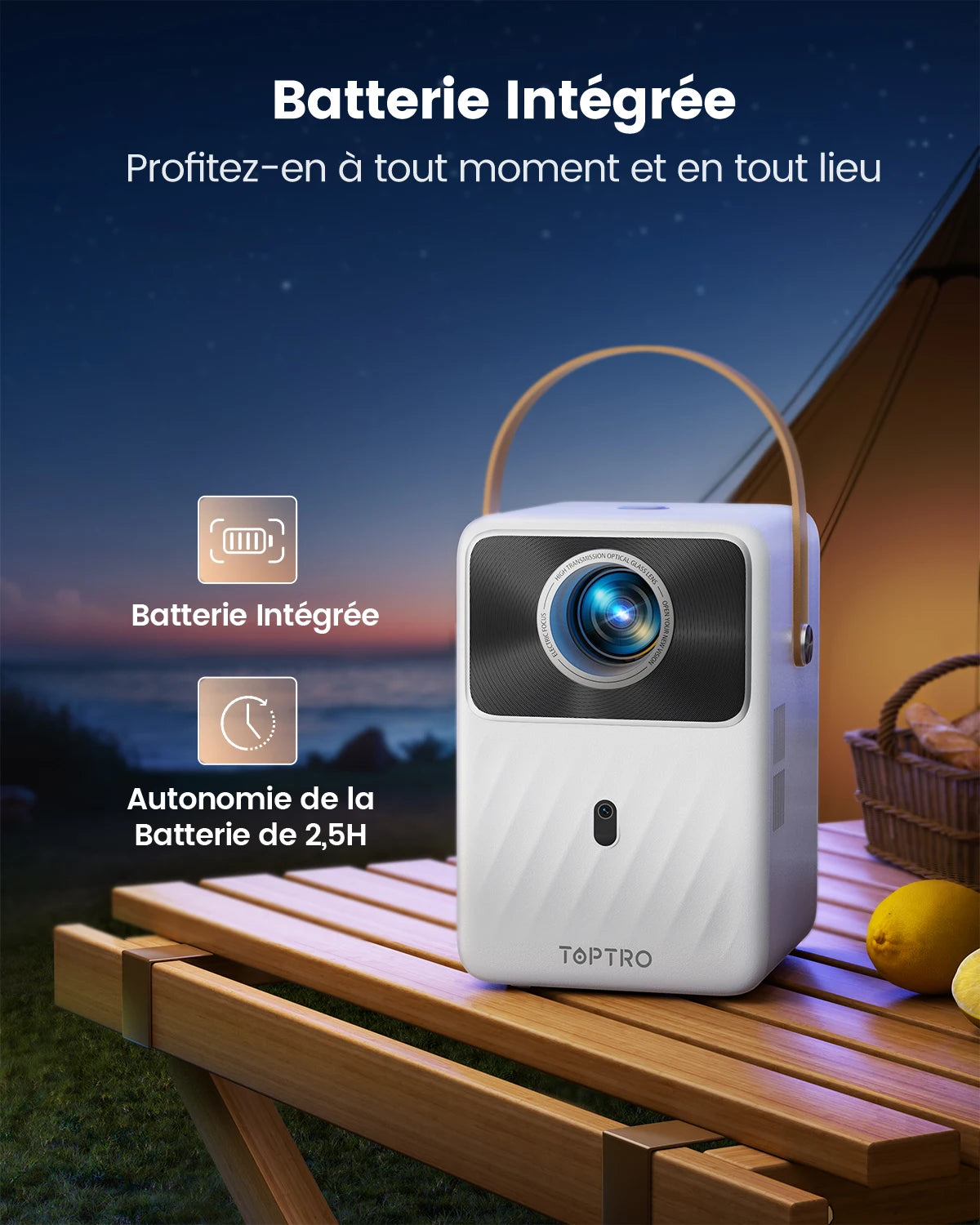 TOPTRO - Vidéo Projecteur - MonVideoProjecteur
