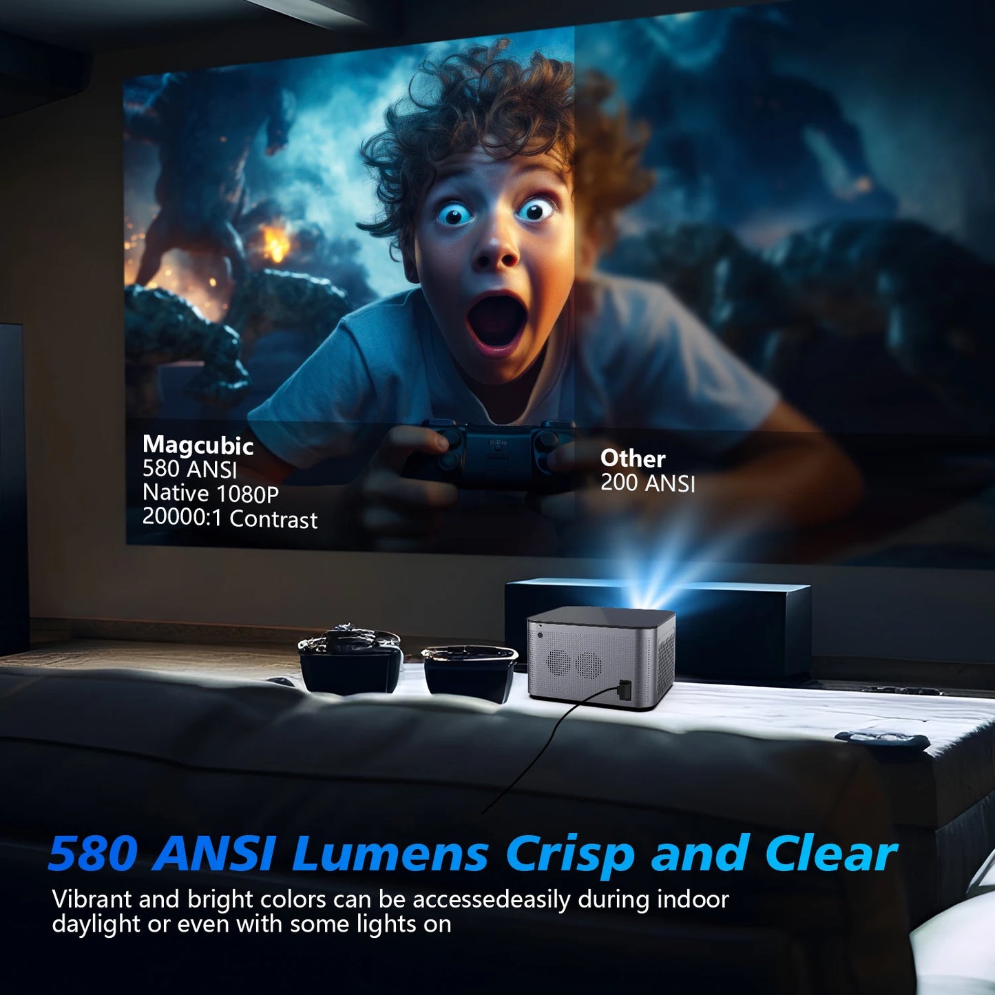 Magcubic HY350 Pro - Vidéo Projecteur 4K - MonVideoProjecteur