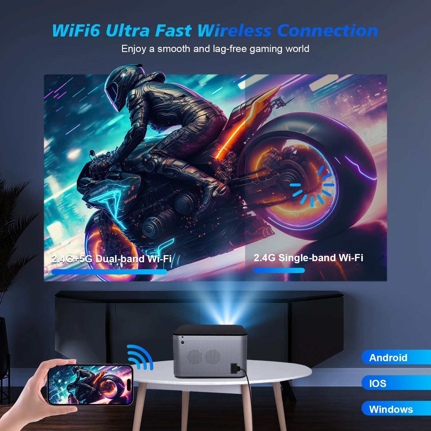 Magcubic HY350 Pro - Vidéo Projecteur 4K - MonVideoProjecteur