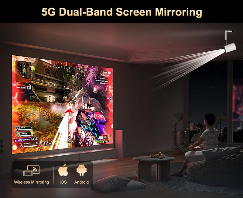 TouYinger X9 Pro - Mini Vidéo Projecteur 4K - MonVideoProjecteur