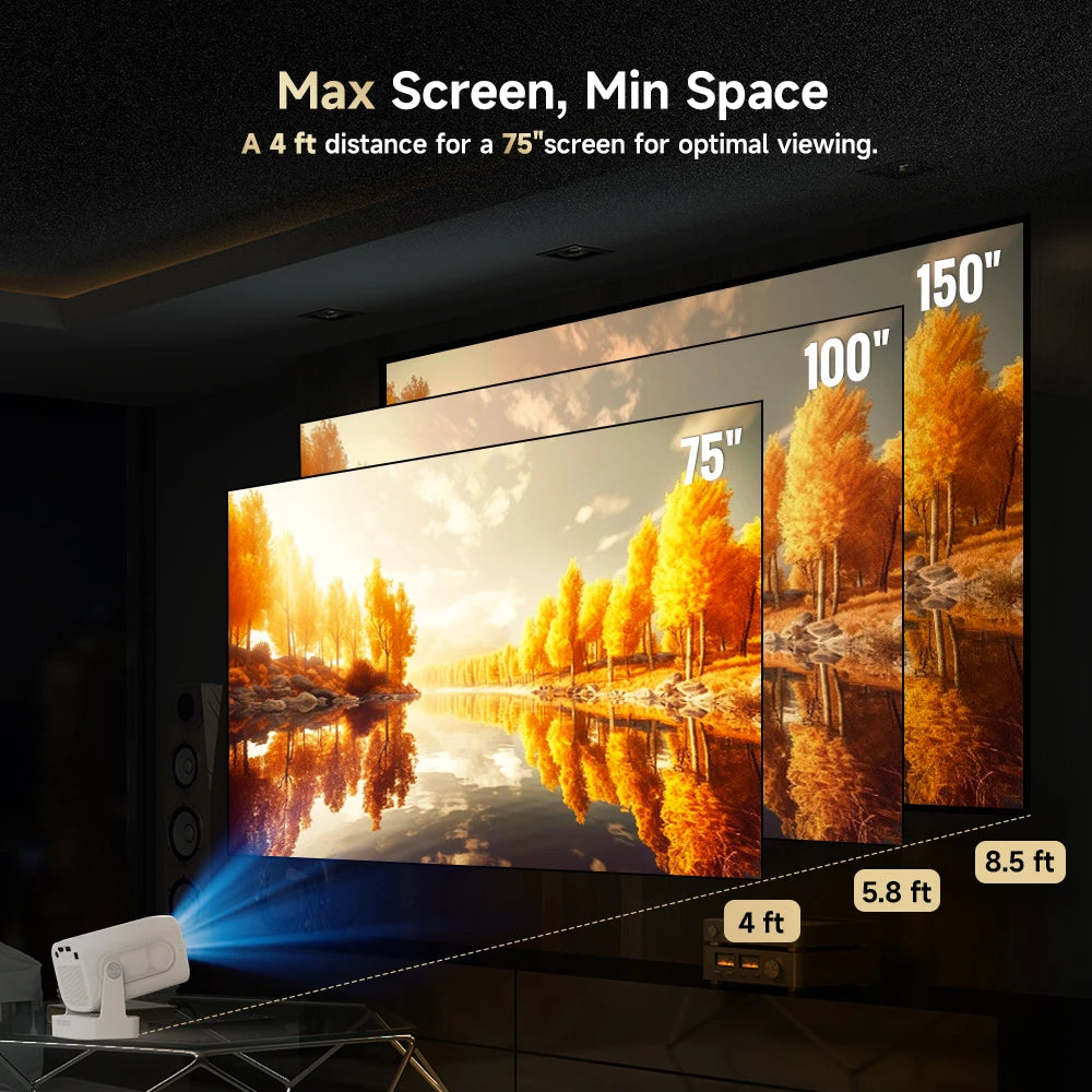 Magcubic HY310 - Vidéo Projecteur 4K - MonVideoProjecteur