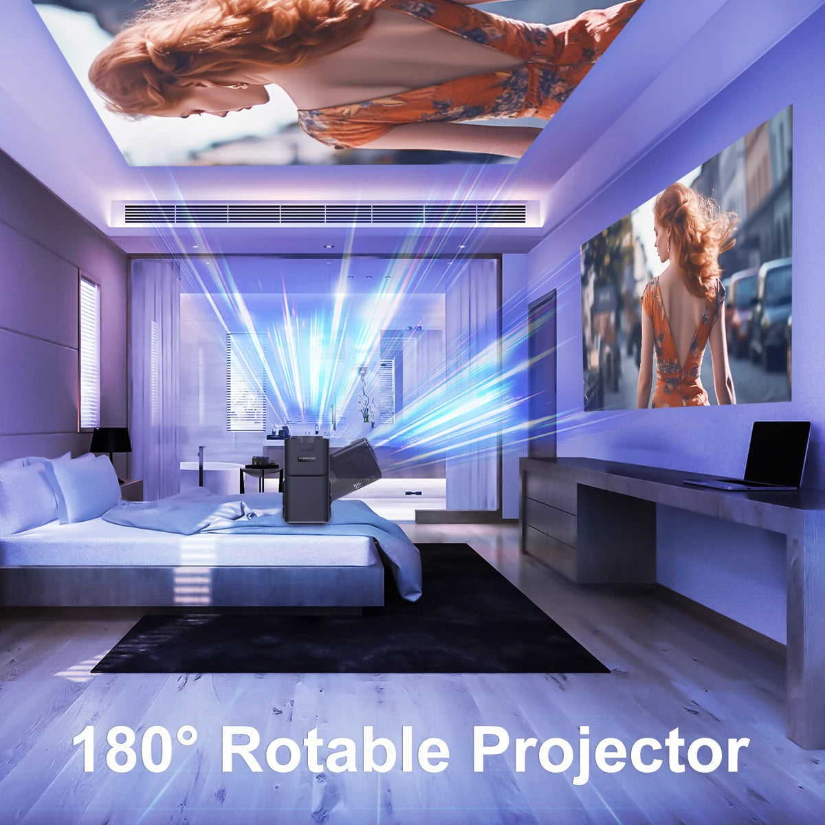 Magcubic HY320 - Vidéo Projecteur 4K - MonVideoProjecteur