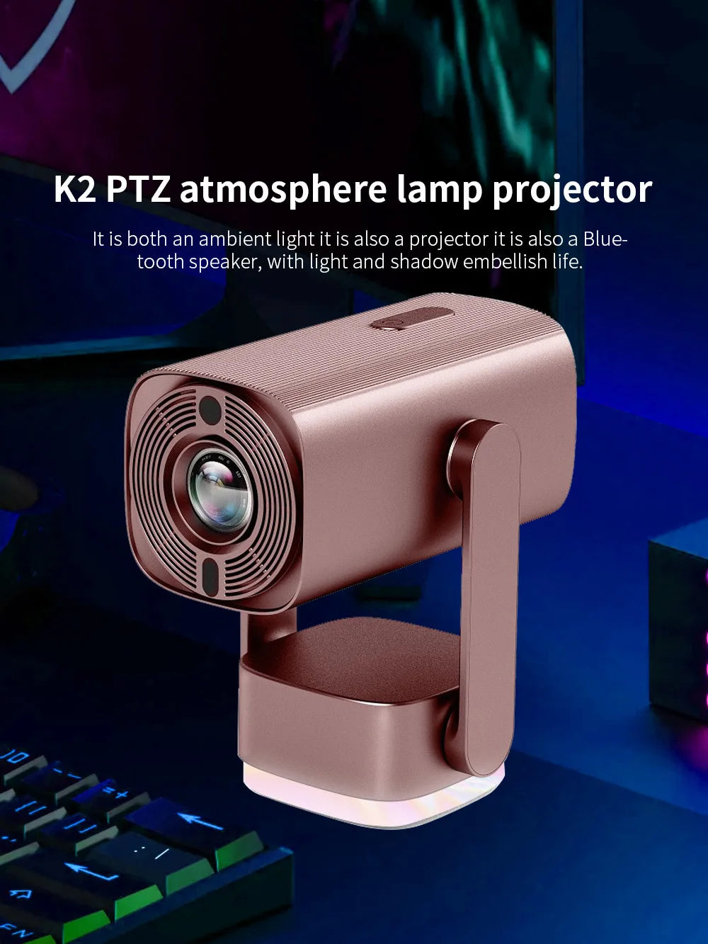 Salange K2 - Vidéo Projecteur 4K - MonVideoProjecteur