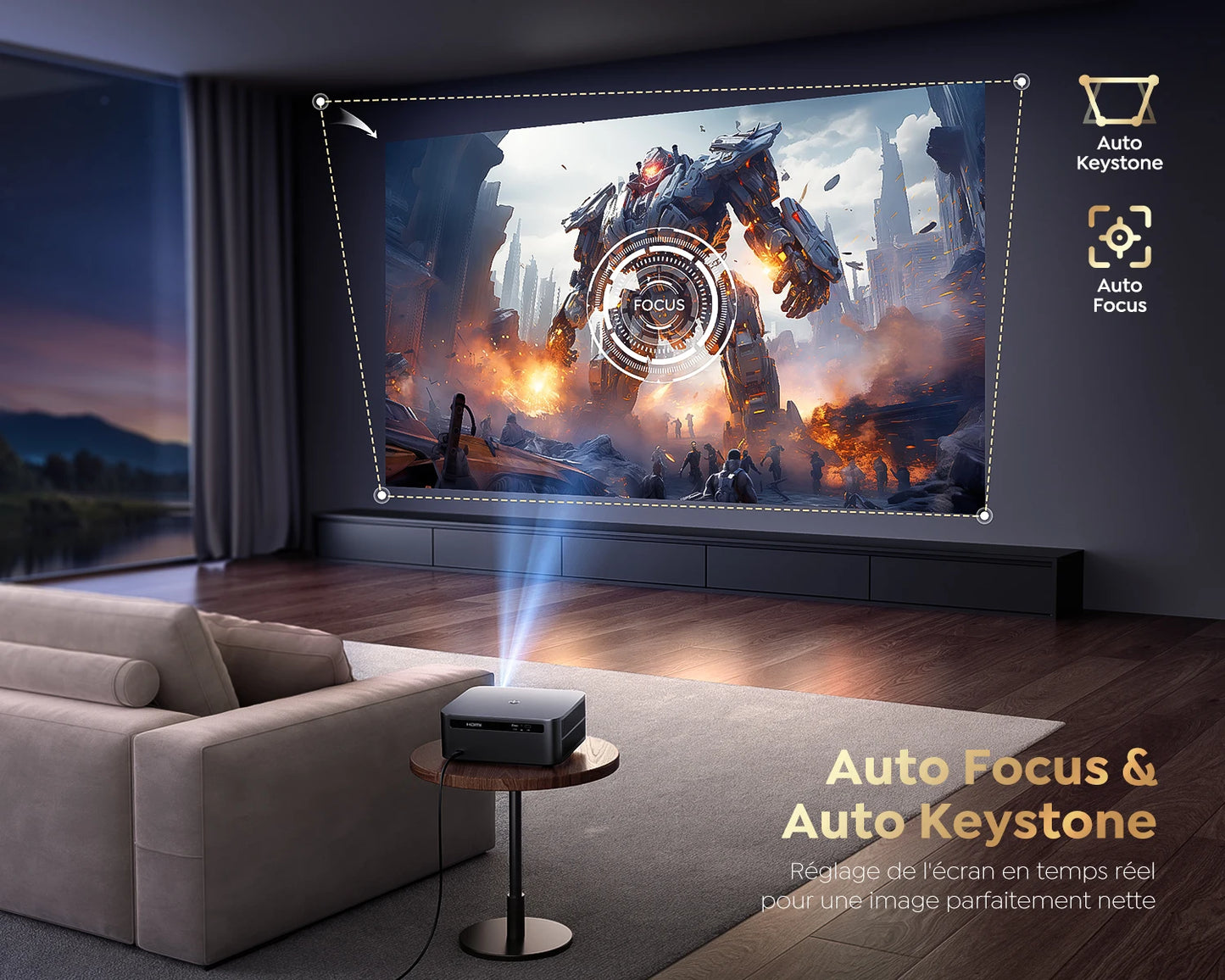 WIMIUS - Vidéo Projecteur 4K - MonVideoProjecteur