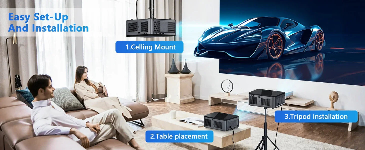 XIWBSY 2025 T07 - Vidéo Projecteur 4K - MonVideoProjecteur
