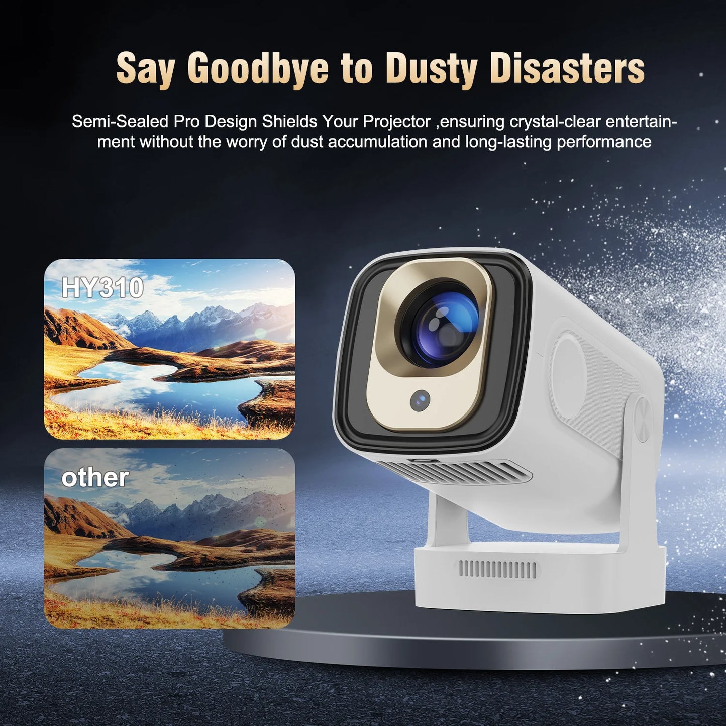 Magcubic HY310 - Vidéo Projecteur 4K - MonVideoProjecteur
