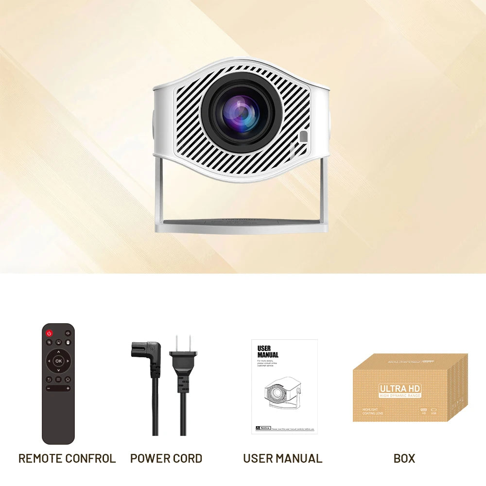 LVMAO HM400pro - Vidéo Projecteur 4K Portable - MonVideoProjecteur