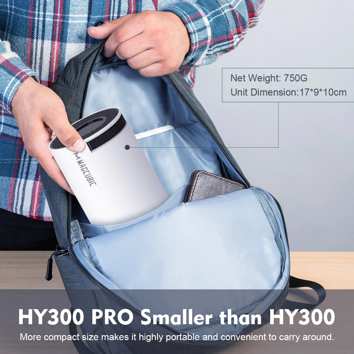 Magcubic HY300 Pro - Vidéo Projecteur Portable - MonVideoProjecteur