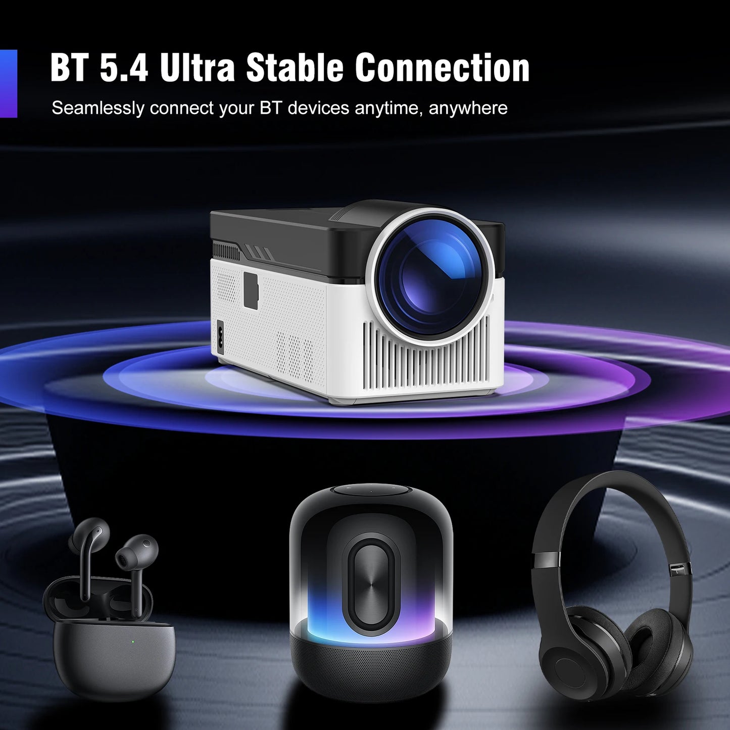 Magcubic HY450 - Vidéo Projecteur 4K - MonVideoProjecteur