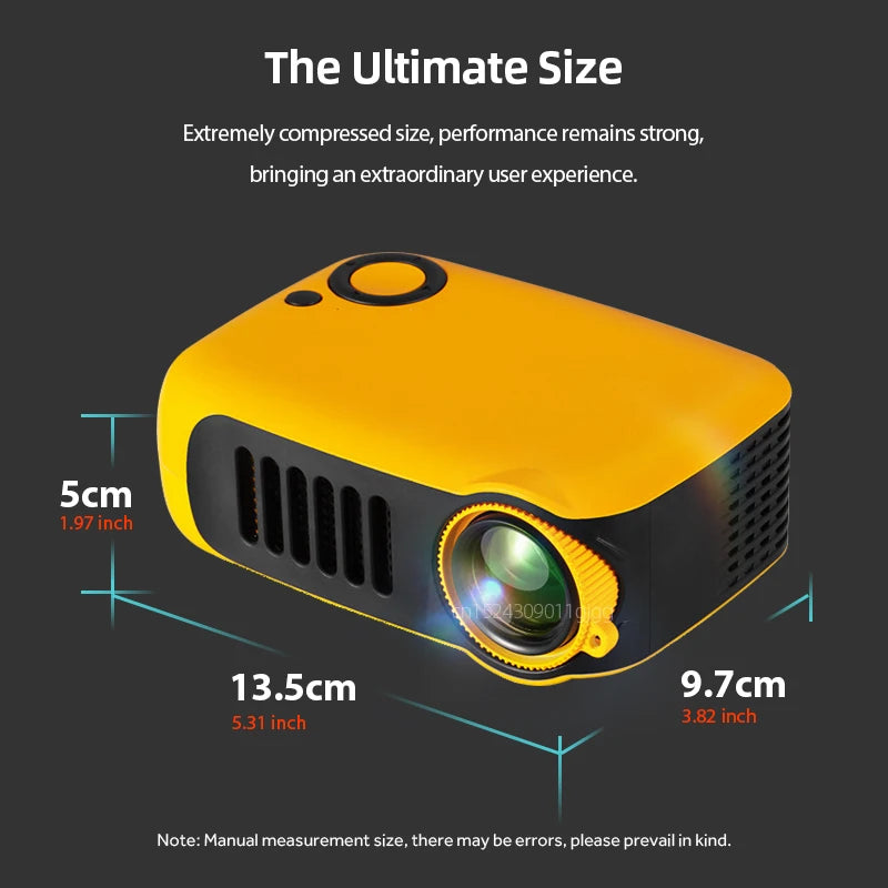 AUN A2000 - Mini Vidéo Projecteur Portable - MonVideoProjecteur