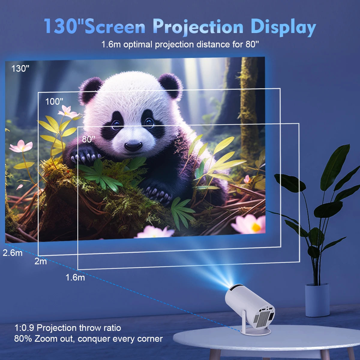 Magcubic HY300 Pro - Vidéo Projecteur Portable - MonVideoProjecteur