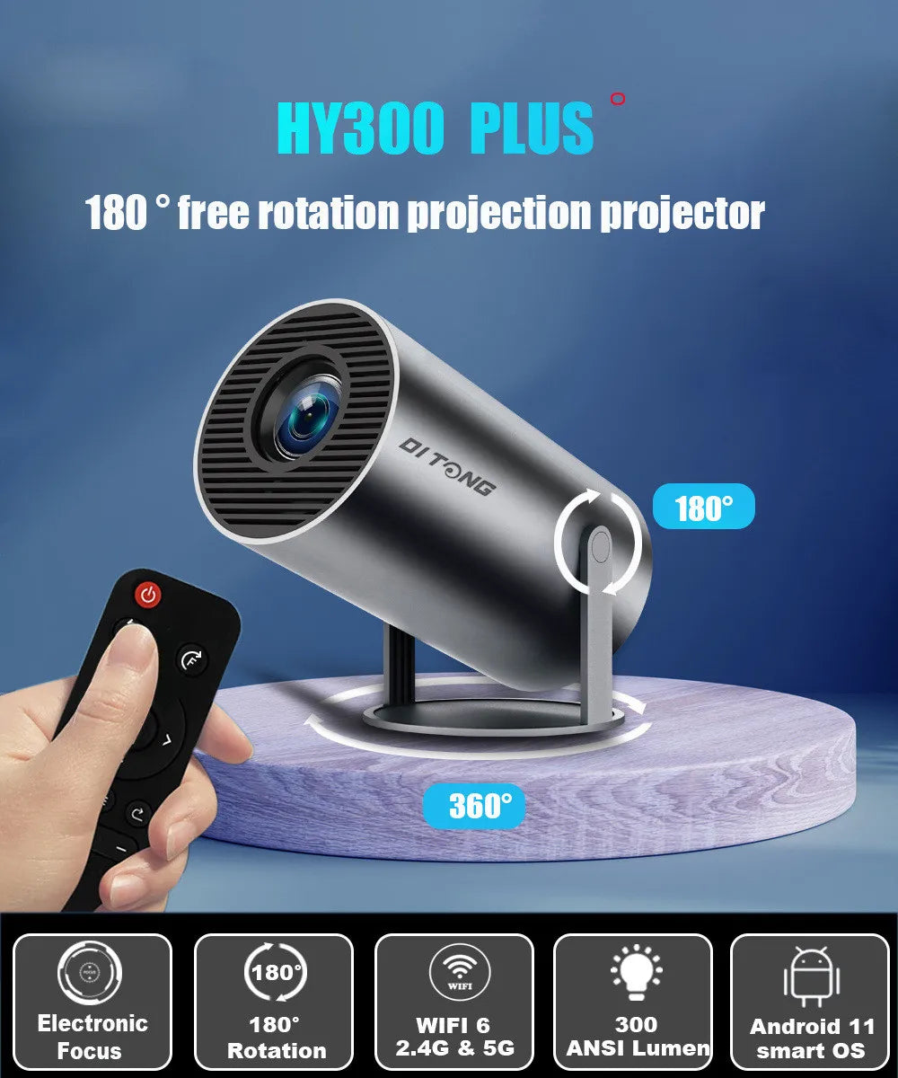 DITONG HY300 Plus - Vidéo Projecteur - MonVideoProjecteur