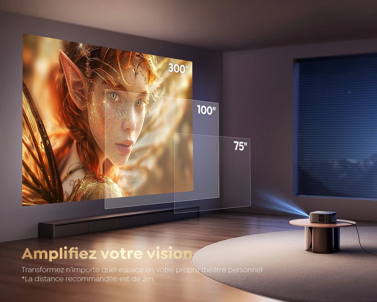 WIMIUS - Vidéo Projecteur 4K - MonVideoProjecteur