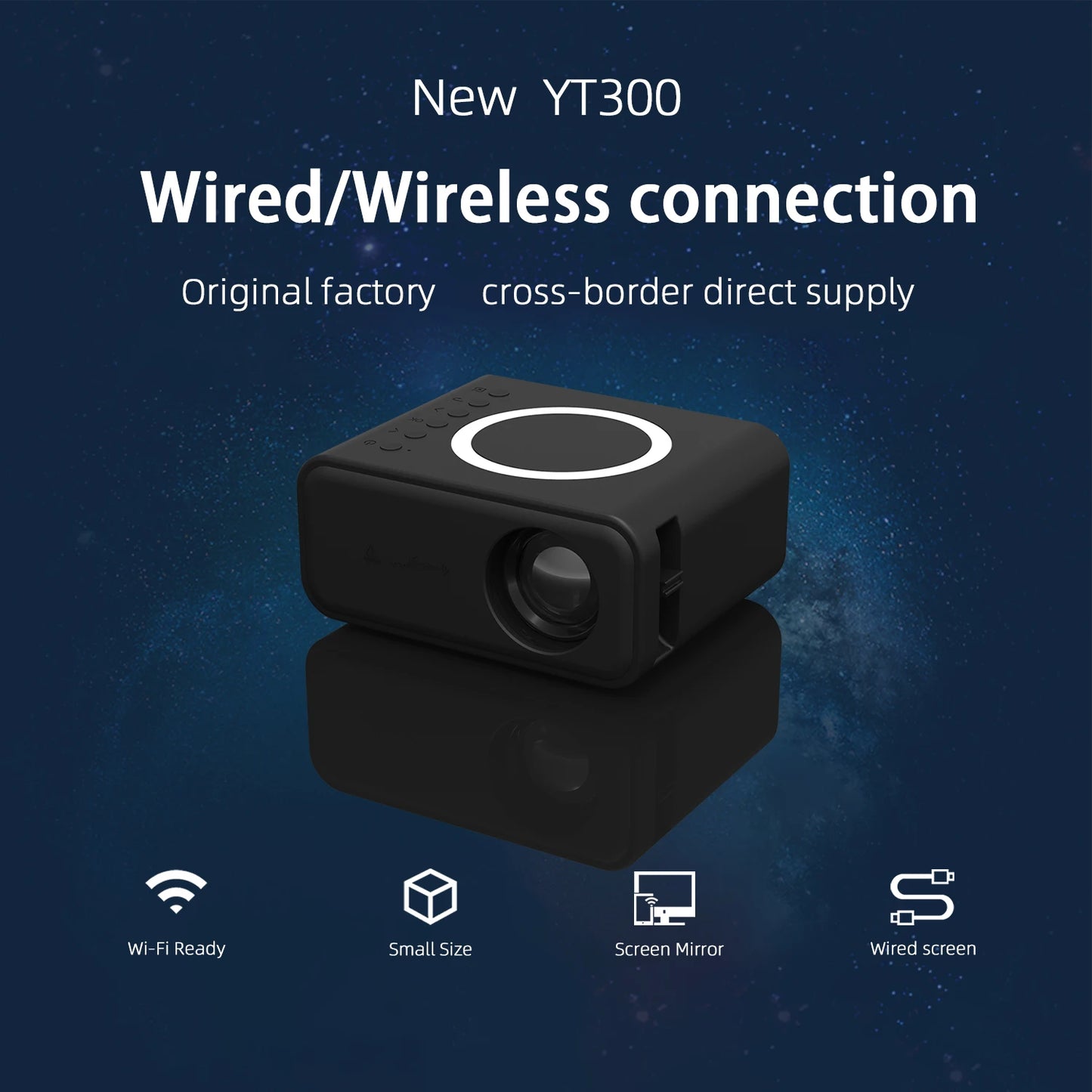 YT300 - Mini Vidéo Projecteur Portable - MonVideoProjecteur