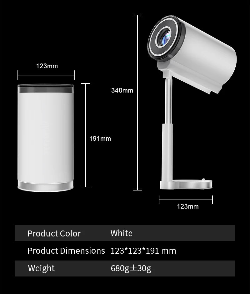 TouYinger X9 Pro - Mini Vidéo Projecteur 4K - MonVideoProjecteur