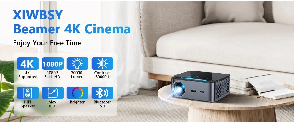 XIWBSY 2025 T07 - Vidéo Projecteur 4K - MonVideoProjecteur