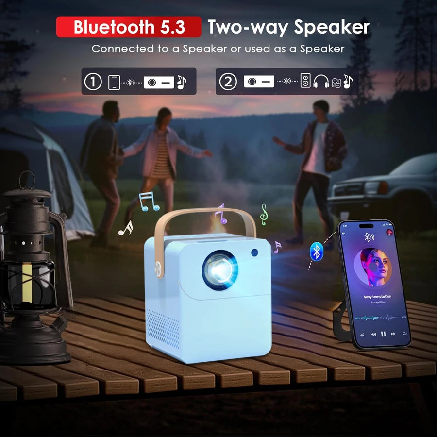 HUASHIJIE - Vidéo Projecteur Portable - MonVideoProjecteur