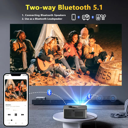 XIWBSY 1000ANSI - Vidéo Projecteur 4K - MonVideoProjecteur