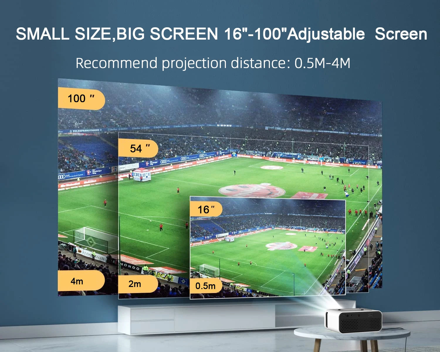 YT300 - Mini Vidéo Projecteur Portable - MonVideoProjecteur