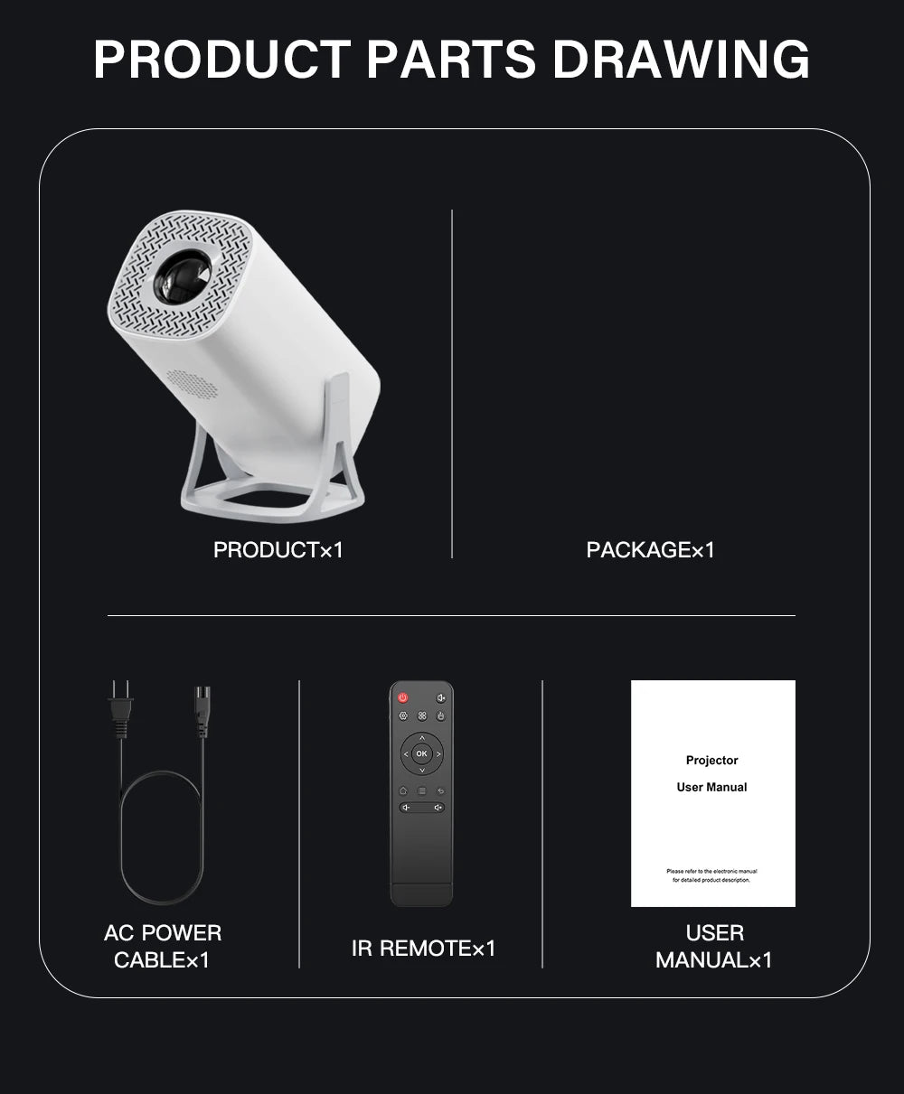 HONGTOP S40 - Vidéo Projecteur - MonVideoProjecteur