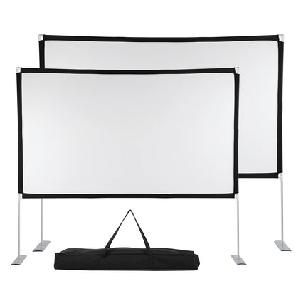 HKCYSEA Écran Pliable pour Vidéo Projecteur