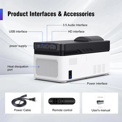 Magcubic HY450 - Vidéo Projecteur 4K - MonVideoProjecteur
