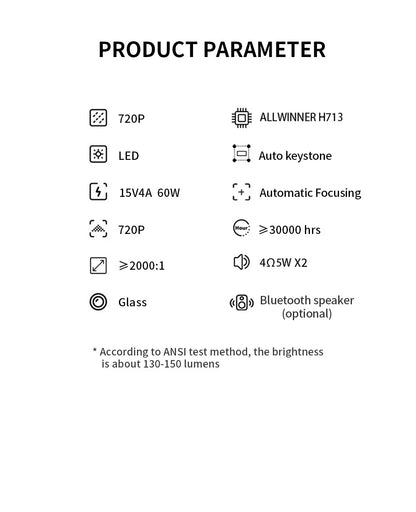 Salange K2 - Vidéo Projecteur 4K - MonVideoProjecteur