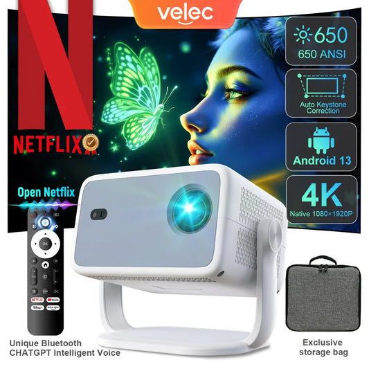 Velec - Vidéo Projecteur 4K - MonVideoProjecteur
